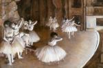 Ballet Rehearsal on the Set, Degas, 1874